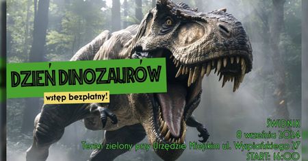 Dzień dinozaurów w Świdniku. Przygoda dla całej rodziny