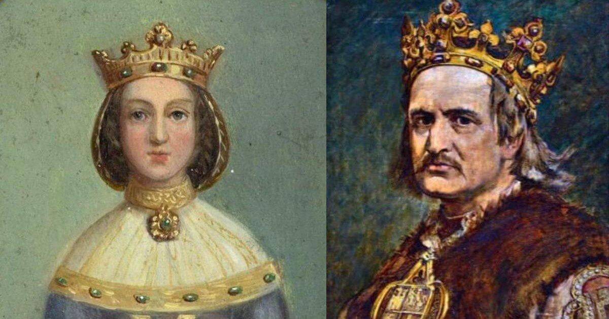Anna Cylejska i Władysław Jagiełło