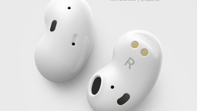 Samsung pracuje nad hybrydą AirPodsów i fasoli. Tak mają wyglądać nowe słuchawki 1