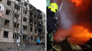 Zmasowany atak na Ukrainę. Wystrzelono 180 dronów