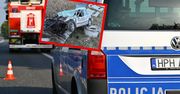 Tragedia na Mazowszu. Kierowca nie miał szans