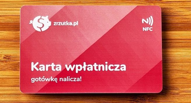 Zrzutka.pl wprowadza na rynek kartę wpłatniczą. Działa zamiast terminala
