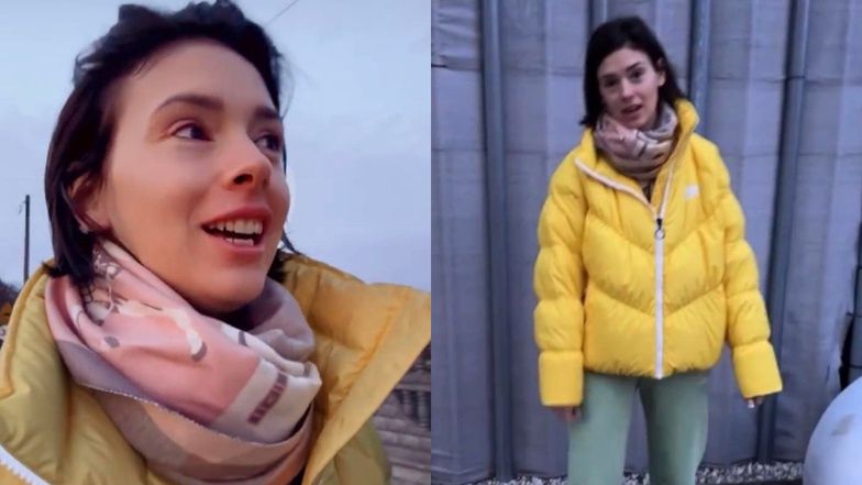 Klaudia Halejcio okradziona w Nowy Rok