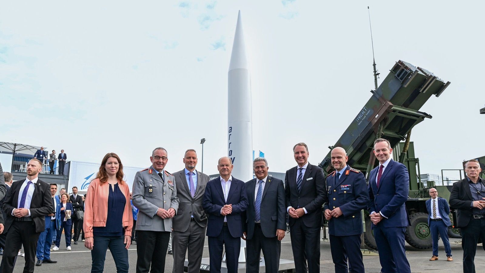 Strzała 3 podczas ILA w Berlinie w 2024 r. 
