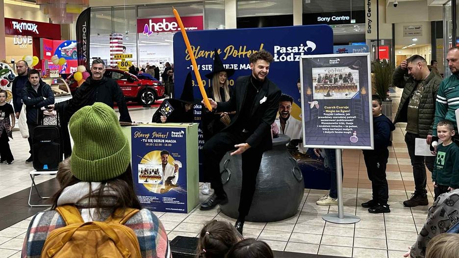 pasaż łódzki, harry potter