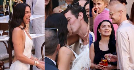 Dua Lipa zainaugurowała TRZYDNIOWE WESELE w zachwycającej kreacji. Na Sycylię przybyli m.in. Charli XCX z mężem (ZDJĘCIA)