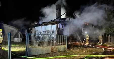 Tragiczny pożar domu w Boże Narodzenie. Zginęły dwie osoby