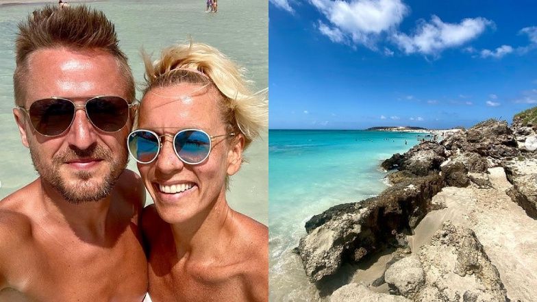 Anita Werner w neonowym BIKINI zachwyca się Kretą. Ukochany: "Jesteś NIEZIEMSKO piękna" (ZDJĘCIA)