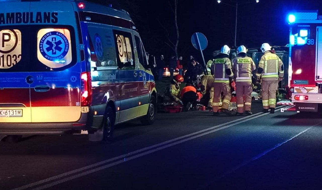 Śmiertelny wypadek. Nie żyje kobieta, są ranni