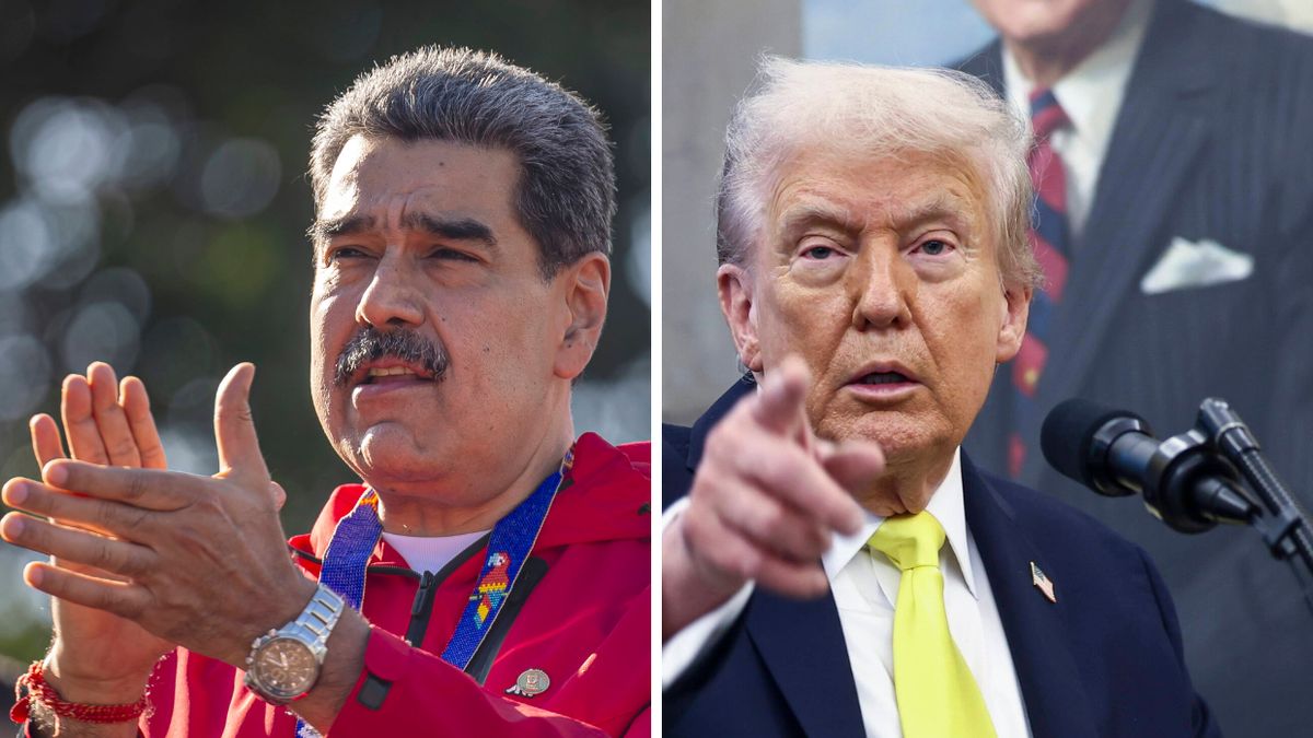 Nicolas Madura i Donald Trump