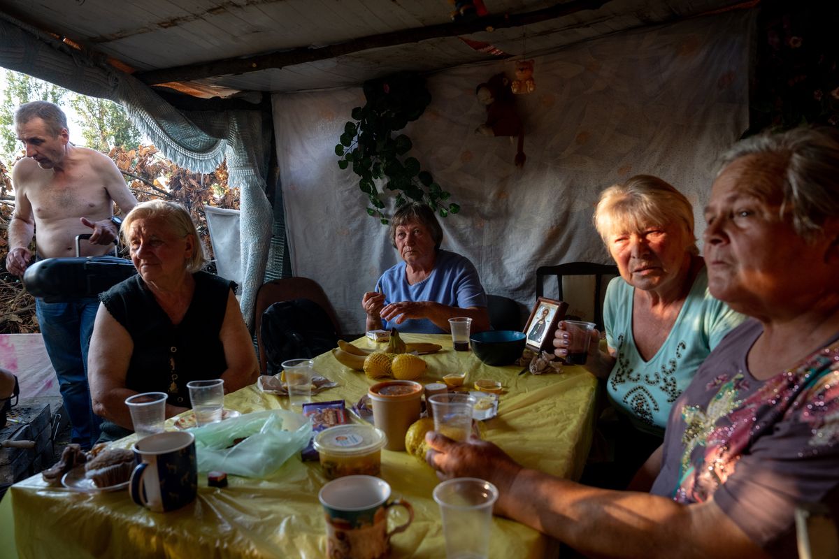 Російські фільтраційні табори для українців (Photo by Wolfgang Schwan/Anadolu Agency via Getty Images)