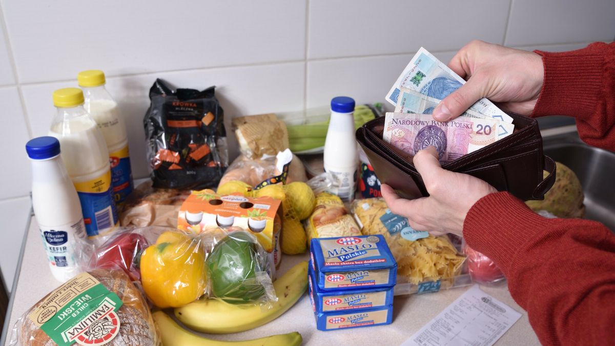 Stock BaMa
Fot. Bartlomiej Magierowski/East News. Wroclaw 2.01.2023. Niepewnosc w 2023 roku - nadal rosnaca inflacja i coraz drozsze zakupy spozywcze. N/z: pieniadze i zakupy spozywcze.
Bartlomiej Magierowski
