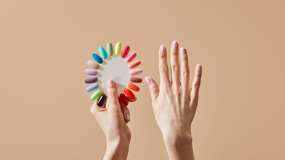 Partial view of woman holding multicolored samples of nail polish isolated on beige
colors,background,colorful,beauty,wellbeing,hands,manicure,woman,cosmetic,treatment,multicolored,palette,choose,choice,wellness,nails,bodycare,partial,pampering,fingernails,samples,Cropped,copy space,one person,body care,Studio Shot,top view,nail polish,nail care,isolated on beige, colors, background, colorful, beauty, wellbeing, hands, manicure, woman, cosmetic, treatment, multicolored, palette, choose, choice, wellness, nails, bodycare, partial, pampering, fingernails, samples, cropped, copy space, one person, body care, studio shot, top view, nail polish, nail care, isolated on beige