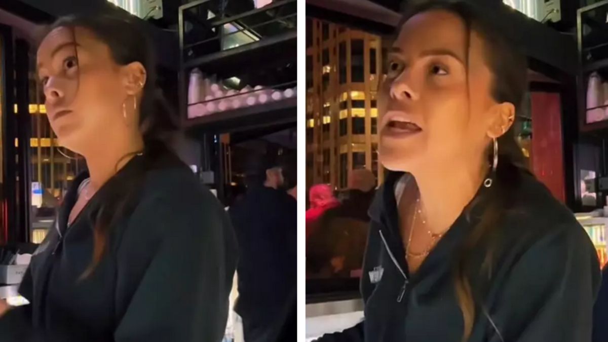 Barmanka nie miała litości dla klienta