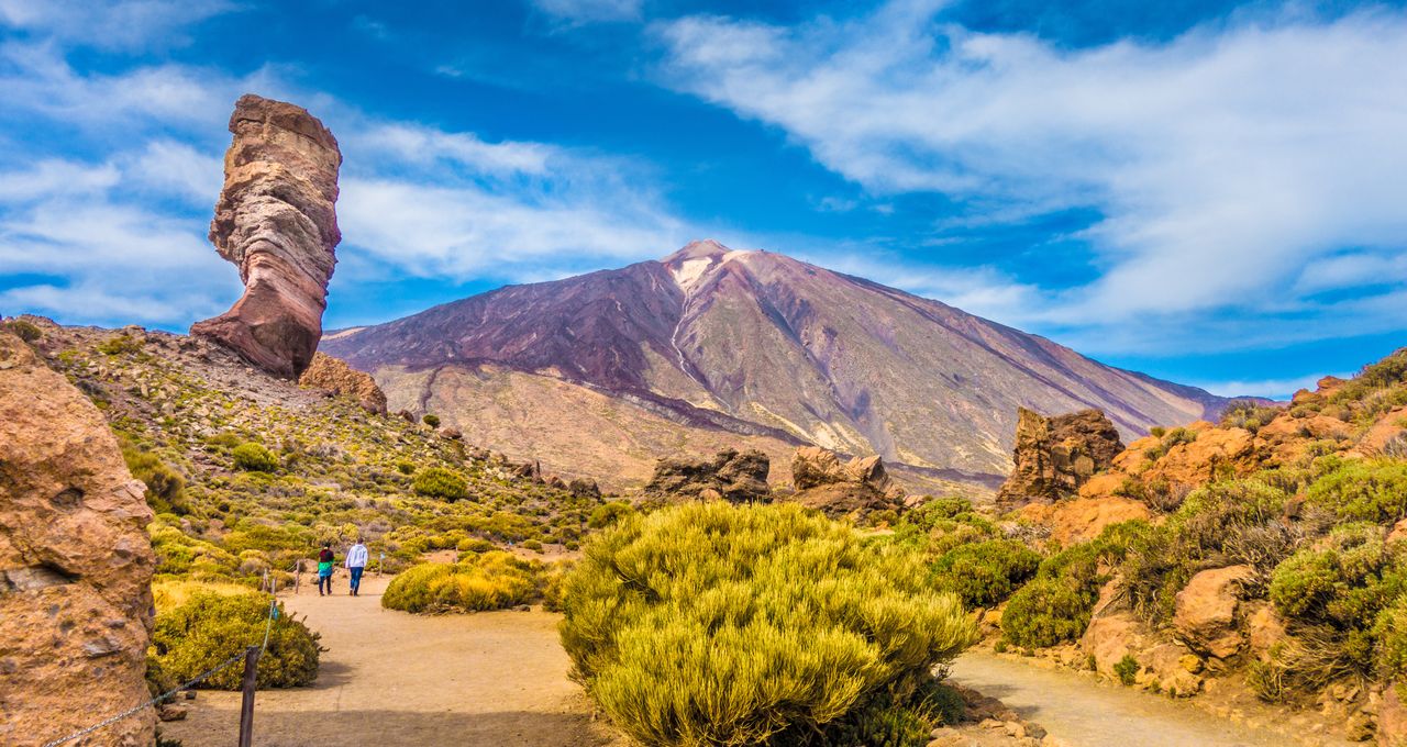 Teide to najwyższy szczyt na Teneryfie