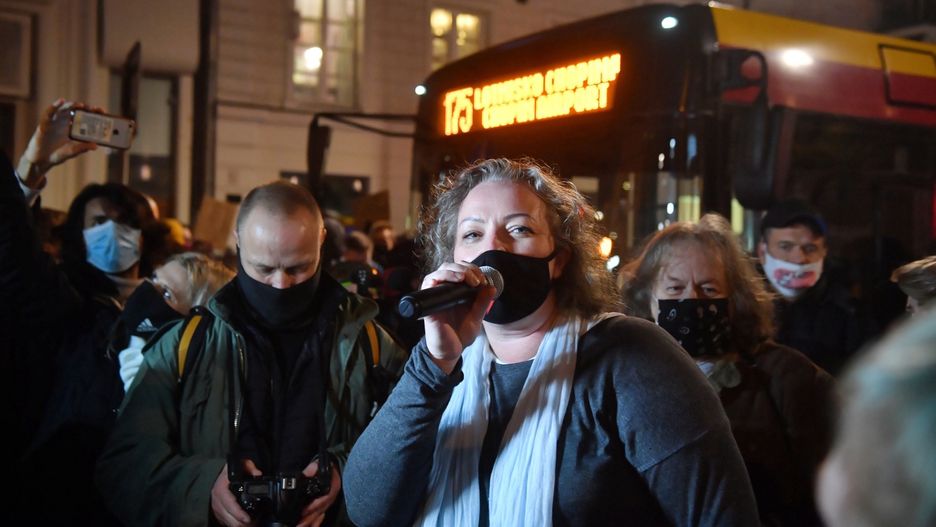 Strajk kobiet. Marta Lempart: Kaczyński nakazał pacyfikację naszej demonstracji