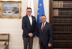 Hołownia rozmawiał z Banasiem. "Tematem przywrócenie standardów"