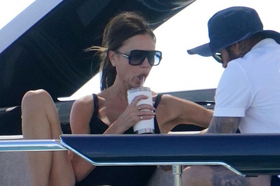 Victoria i David Beckham w Miami