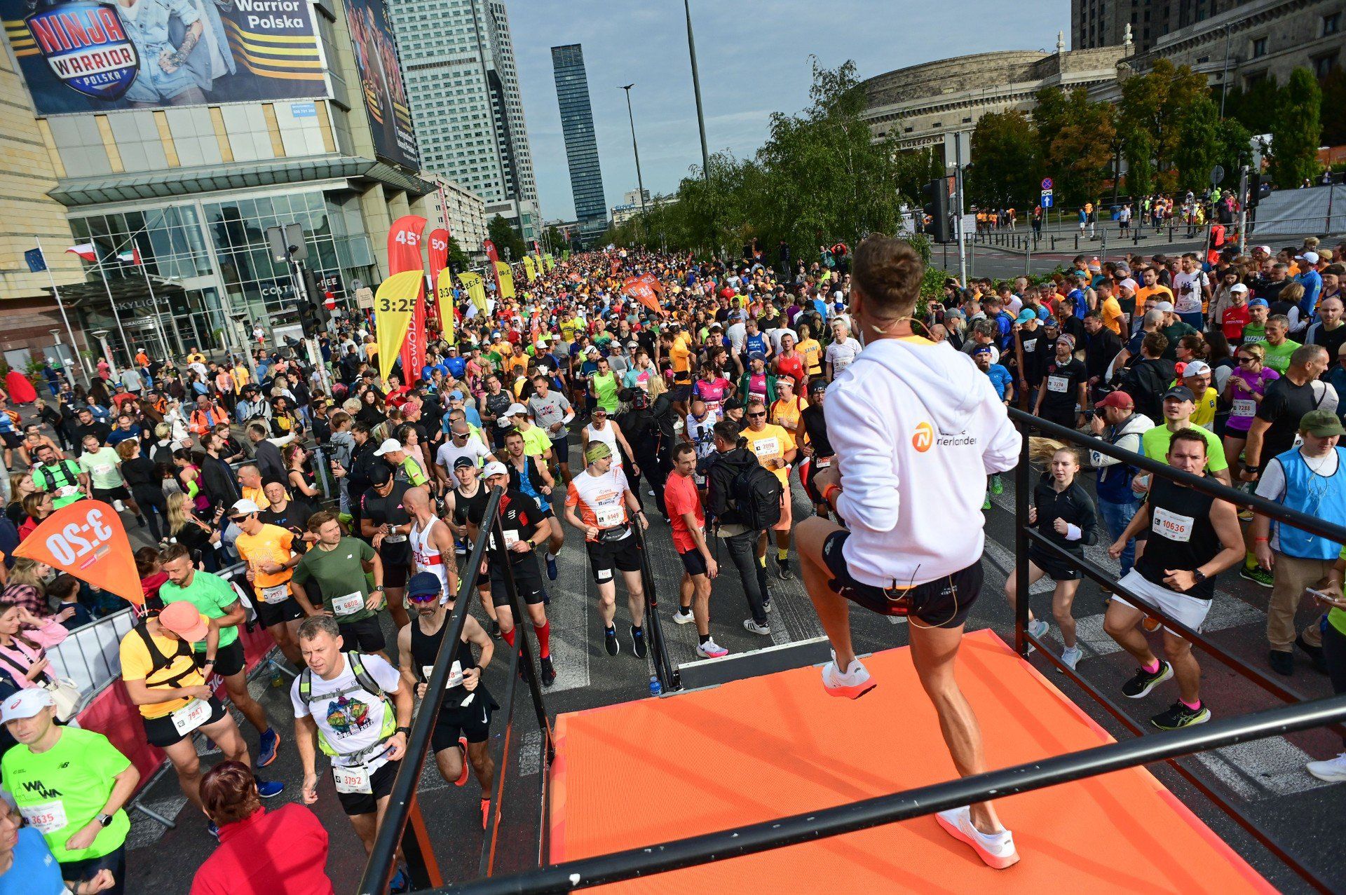 Tak wyglądały poprzednie edycje Maratonu Warszawskiego