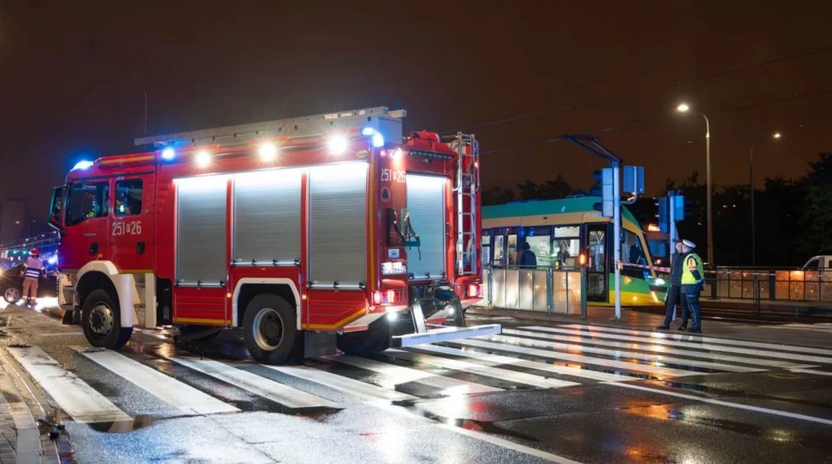 Alarm przy Kolejowej. Dym, który zaniepokoił Poznań.