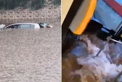 Wielkie ulewy na południu Polski. Nagrania z przejścia żywiołu