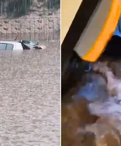 Wielkie ulewy na południu Polski. Nagrania z przejścia żywiołu