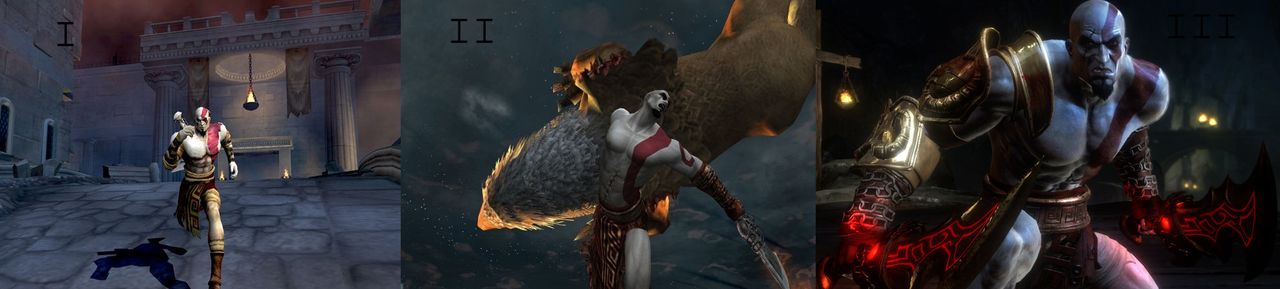 God of War - ewolucja grafiki z biegiem lat