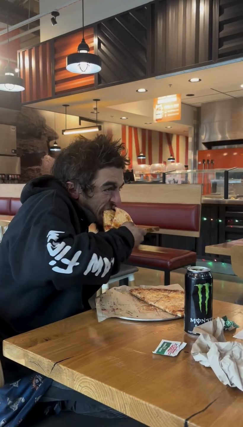 Tylor Chase otrzymał pomoc od kolegi