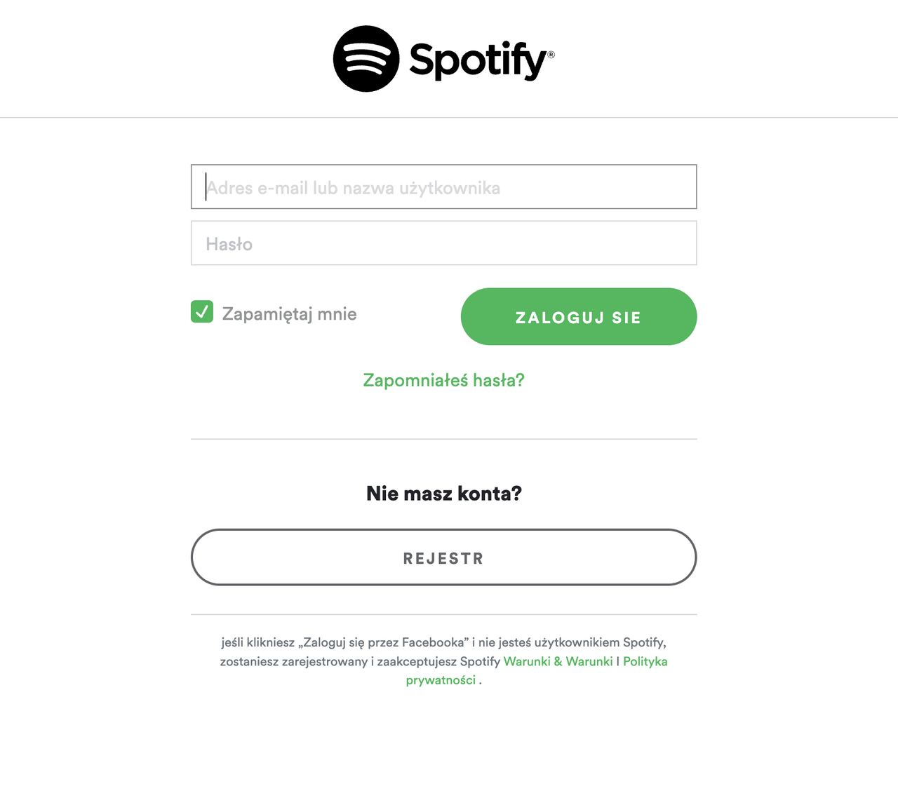 Oszustwo "na Spotify"