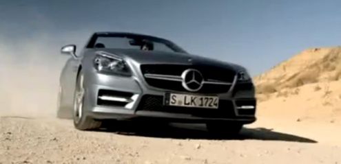 Nowy Mercedes SLK ujawniony... przez przypadek [wideo]