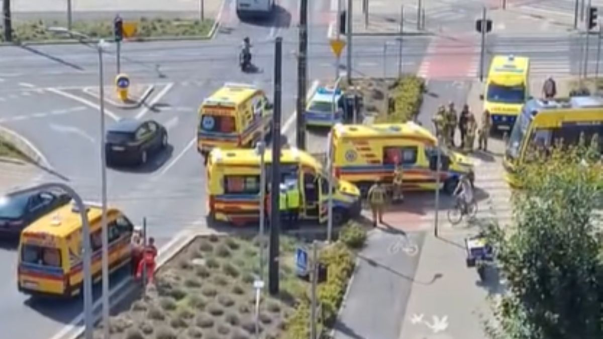 Zderzenie tramwajów w Toruniu