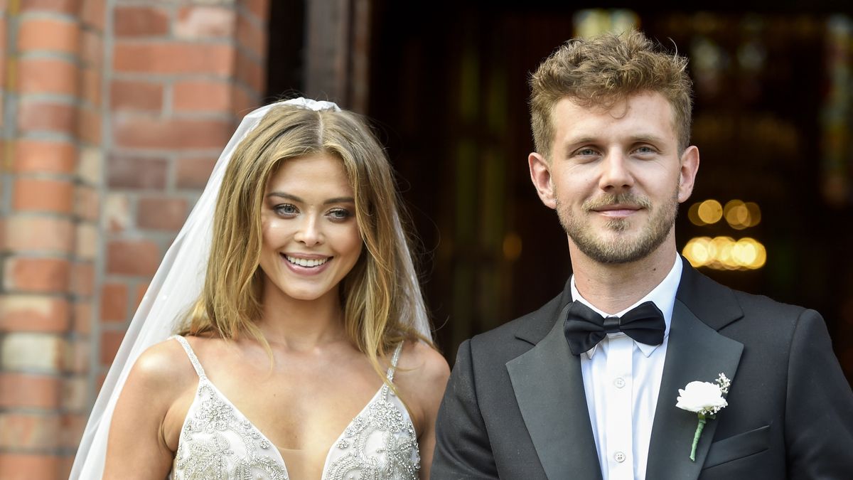 Joanna Opozda miała drugą suknię ślubną