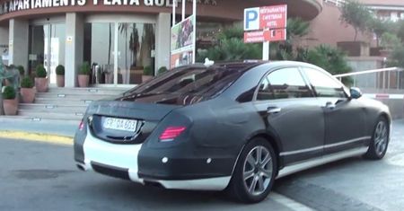 2014 Mercedes Klasy S wyszpiegowany przez rowerzystę [wideo]