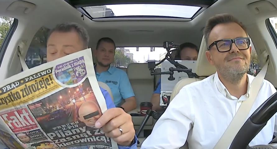 Zakazać wywiadów w samochodach? Robiłem je przez trzy sezony i powiem Wam, jak to wygląda