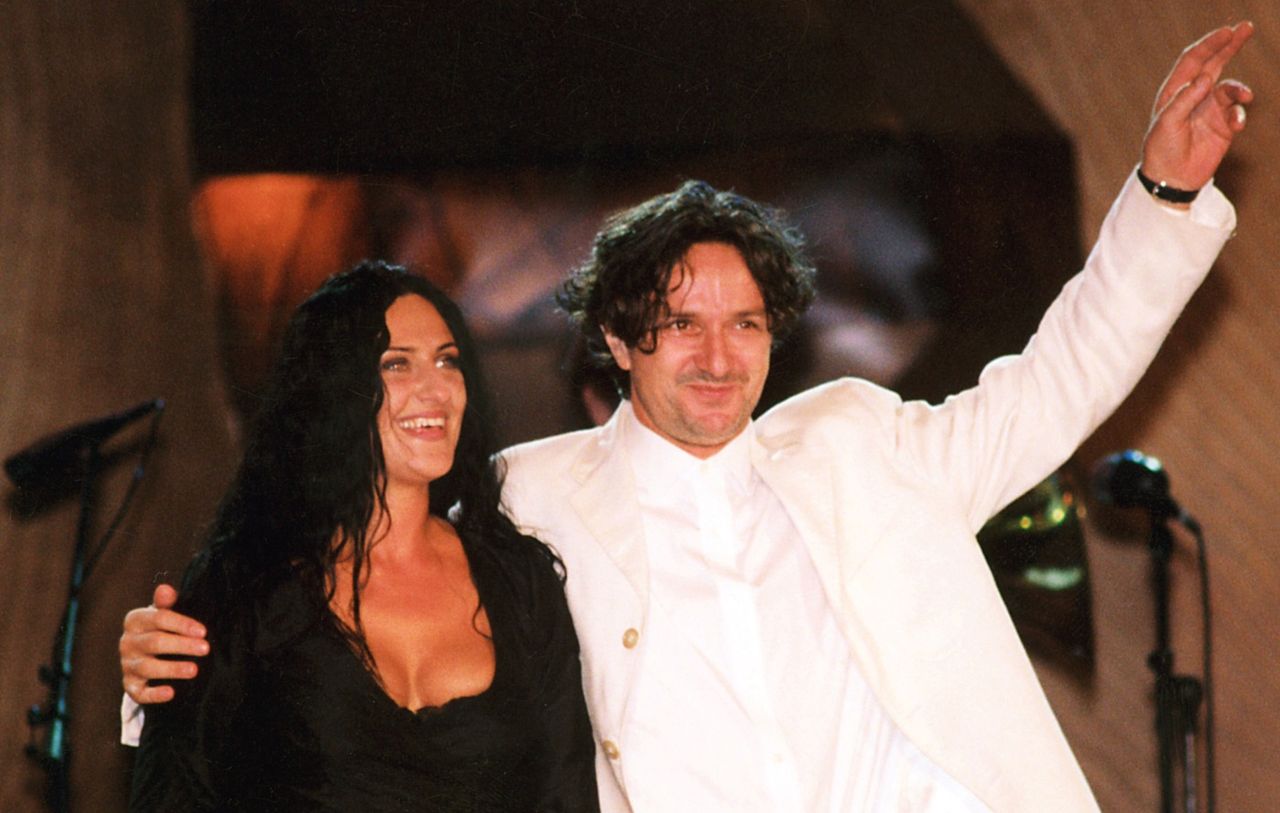 Kayah & Bregović na Festiwalu w Sopocie w 1999 r.