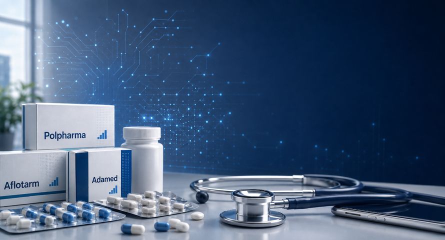 Te firmy farmaceutyczne są liderami widoczności w AI