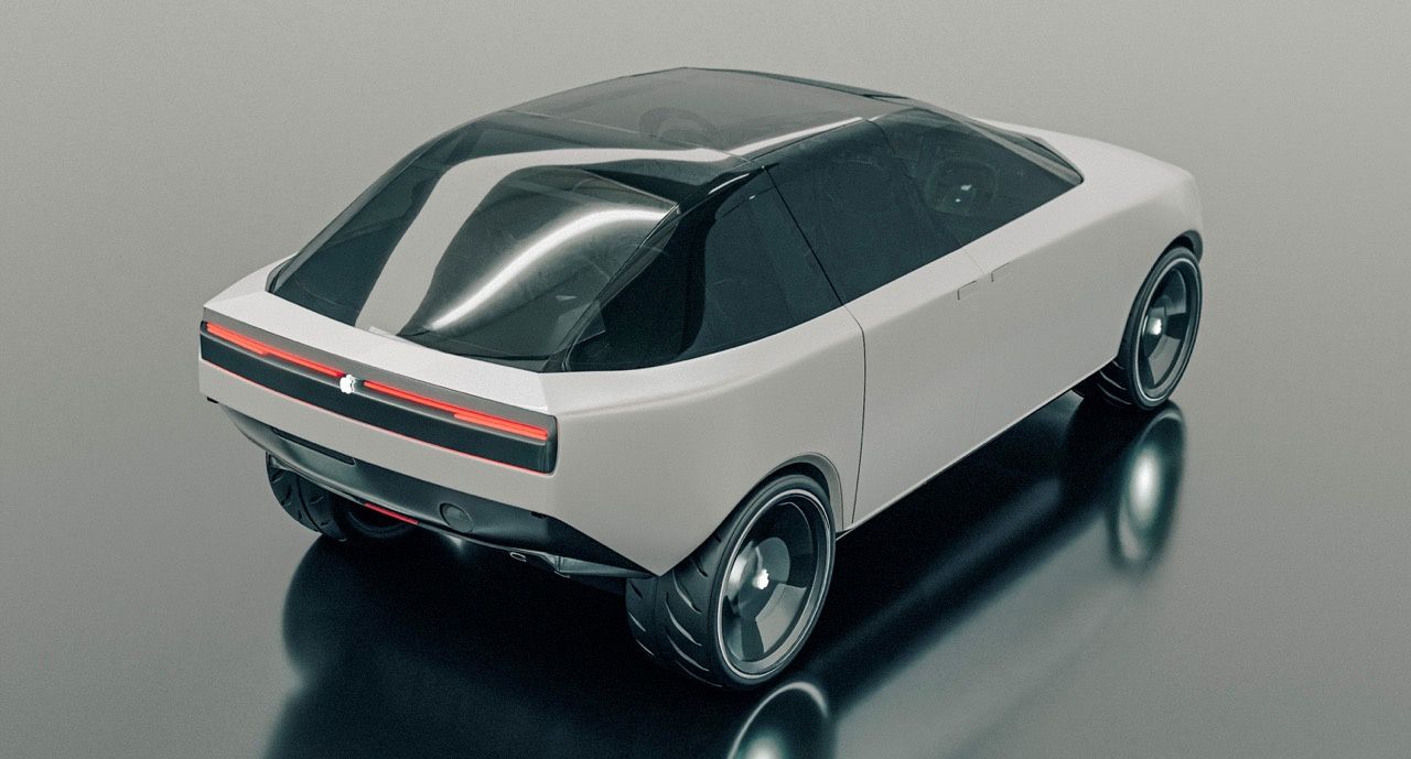 apple car tył