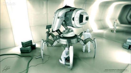Robotyczny krab zaprowadzi porządek na ulicach Londynu! 2