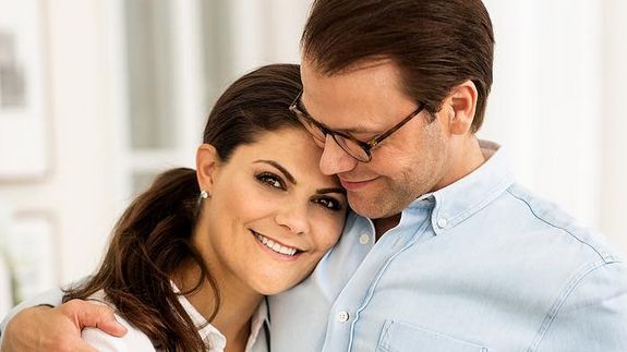 Księżniczka Wiktoria Bernadotte i trener fitness Daniel Westling 