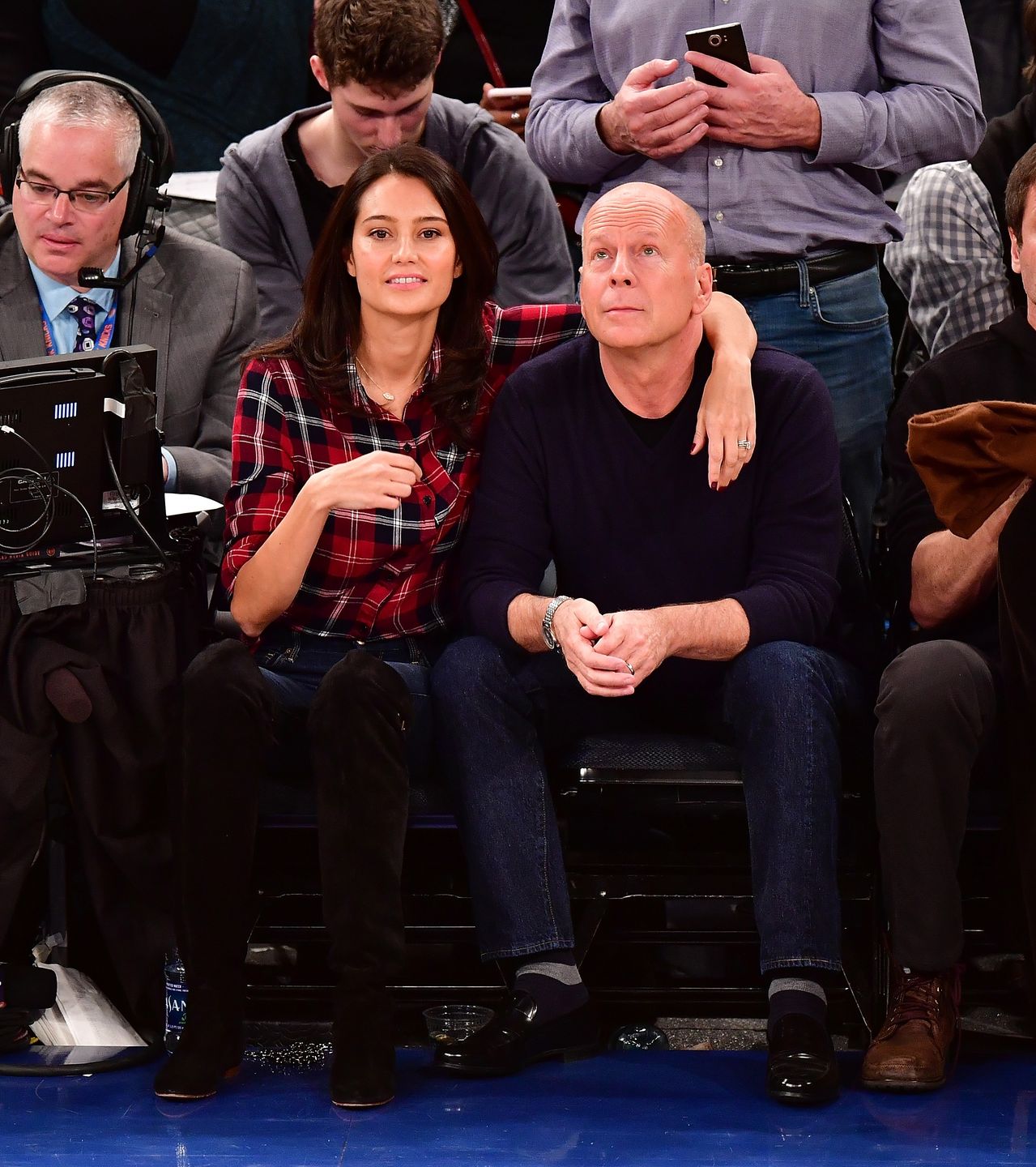 Bruce Willis i Emma Heming w 2017