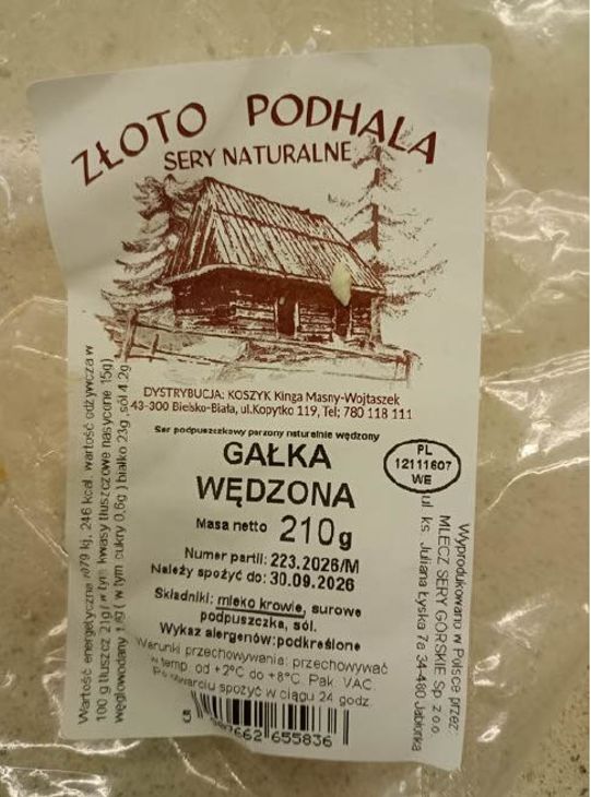 W wędzonym serze wykryto Listerię