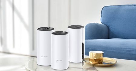 Brak martwych stref z hybrydowym systemem Wi-Fi TP-Link Deco P9