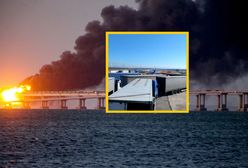 Najnowsze nagranie z Krymu. Rosja ma duży problem po zniszczeniu mostu. Oto dowód