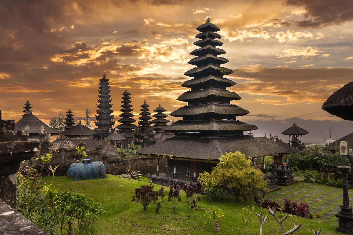 Świątynia Besakih na indonezyjskiej wyspie Bali
