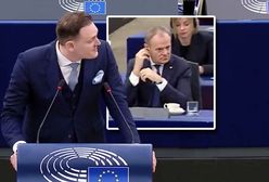 Niemiecki polityk spojrzał na Tuska. Zaczął mówić po polsku