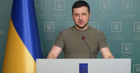 Zełenski: Na naszej ziemi decyduje się, czy ktoś inny padnie ofiarą agresji