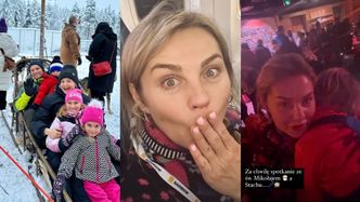 Małgorzata Socha zabrała dzieci do Laponii! "W odwiedzinach u ŚWIĘTEGO MIKOŁAJA" (ZDJĘCIA)