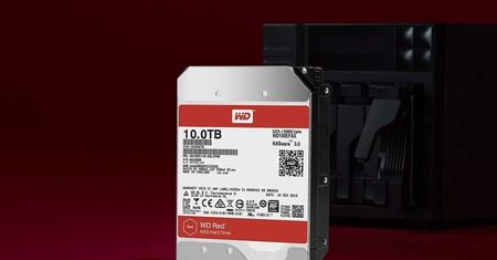 Dyski WD Red z helem i o pojemności 10 TB - do NAS-a