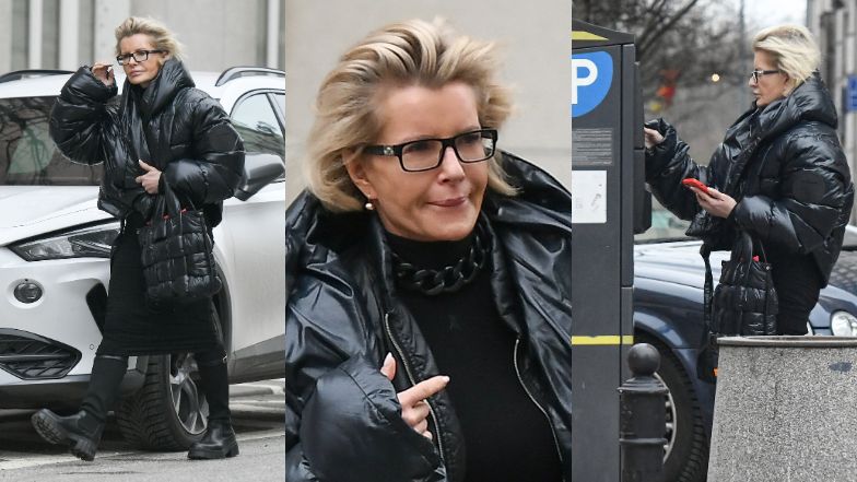 Joanna Racewicz "przyłapana". Zaparkowała na zakazie 