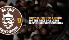 Burger King promuje swoje kawy celując w Starbucksa